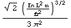 (2^(1/2) ((En L^2 m)/ℏ^2)^(3/2))/(3 π^2)